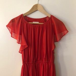 Red Calvin Klein Dress